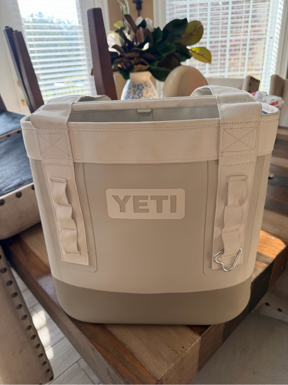 Yeti Camino 20 Cooler Tote in Cream and Tan - Picture 7 of 10